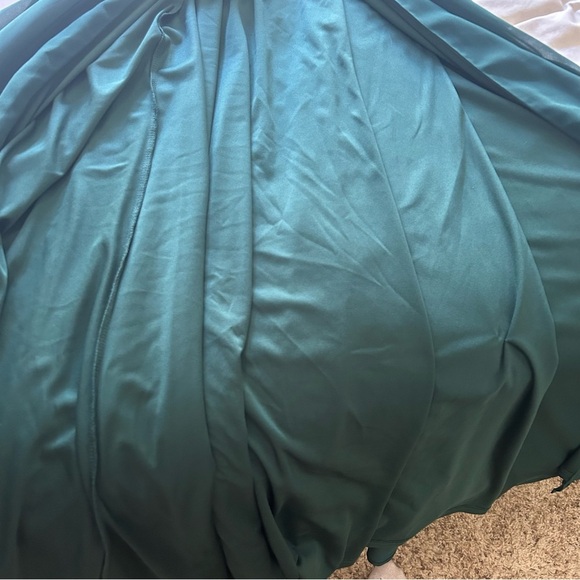 Lulu's Deep Green Maxi Dress - Picture 7 of 8